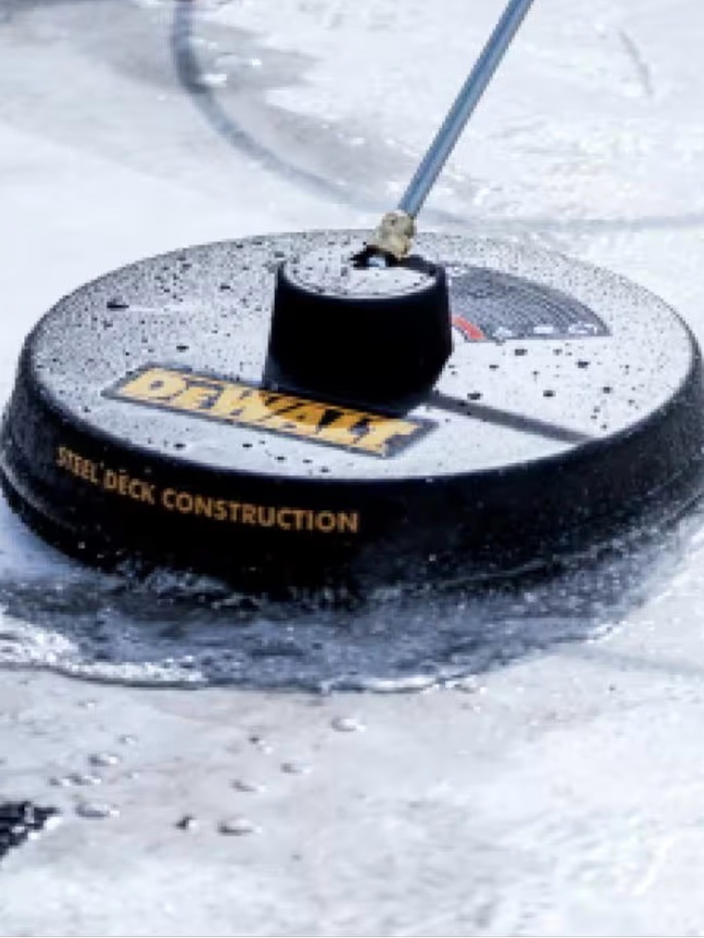 DEWALT Black Surface Cleaner Attachment for Pressure Washers